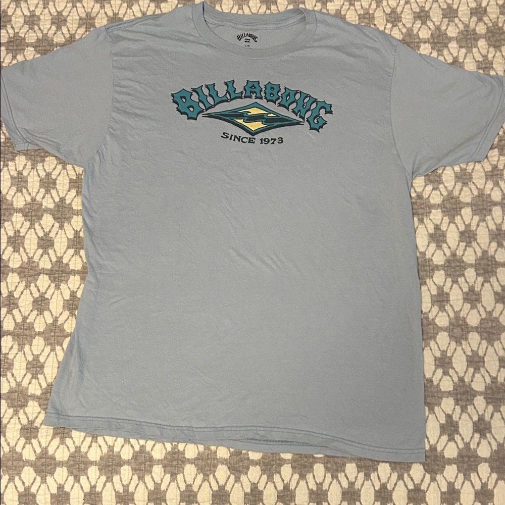 Billabong Sky Blue Graphic Tee